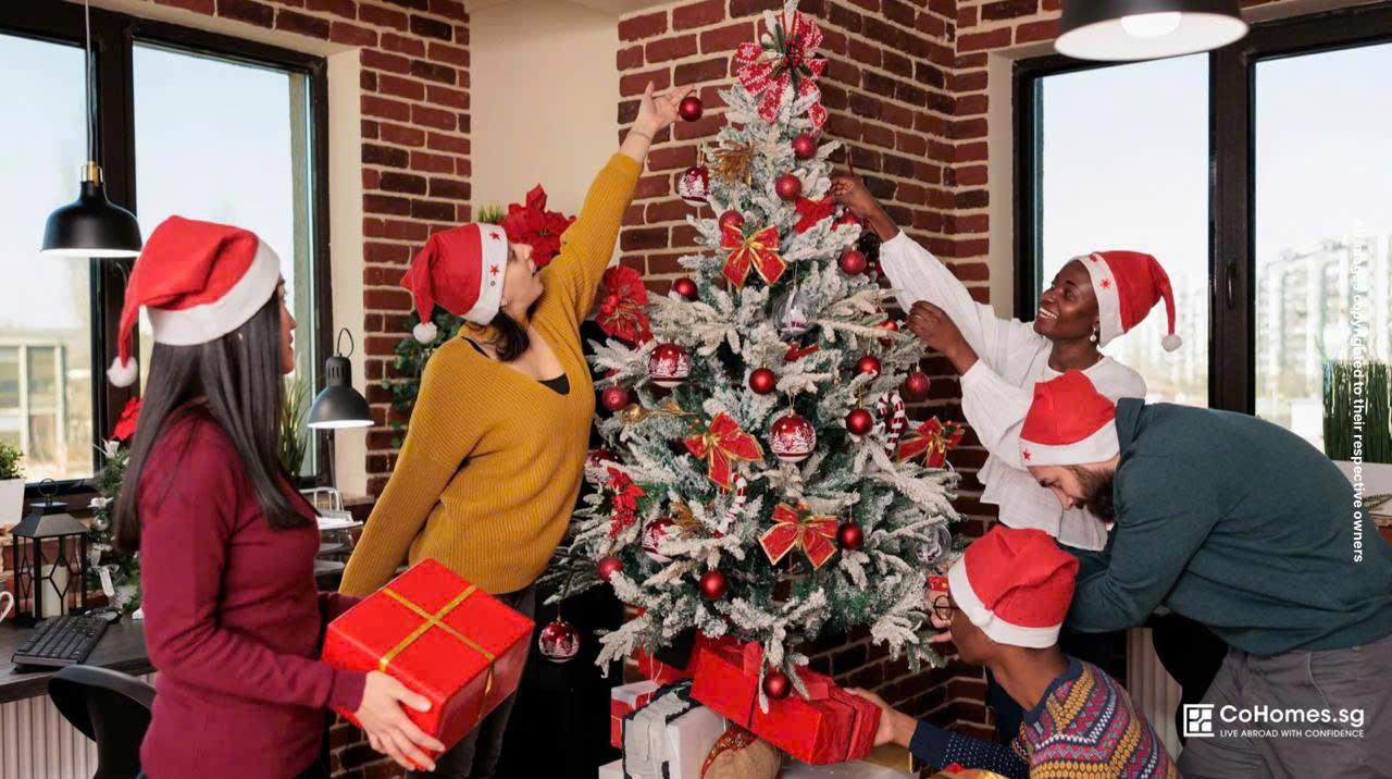 Space-Saving Christmas Trees for Tiny Singapore Apartments