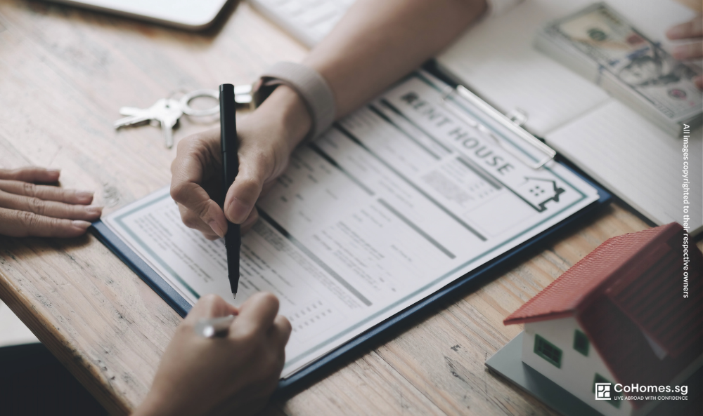 Person signing a rental agreement, representing the shift from long-term rentals to flexible living options.